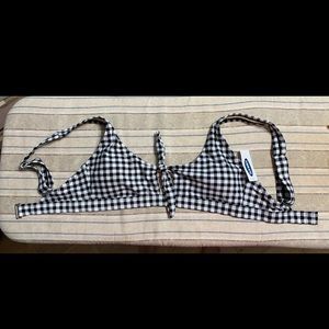 BUNDLE TO SAVE NWT old navy gingham bikini top